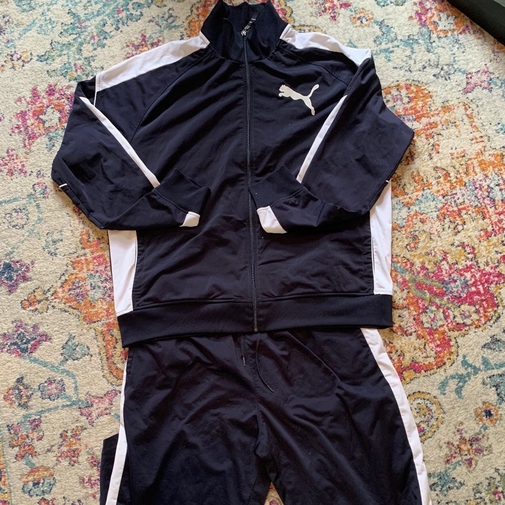 Puma Black and White Performance Jacket